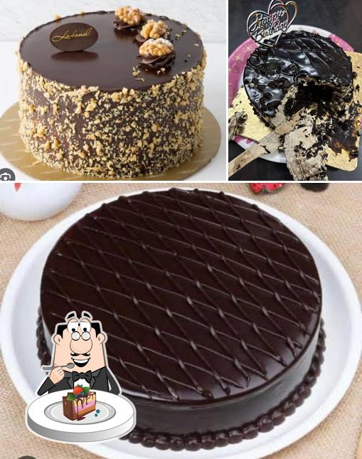 Chocolate cake at The Cake House