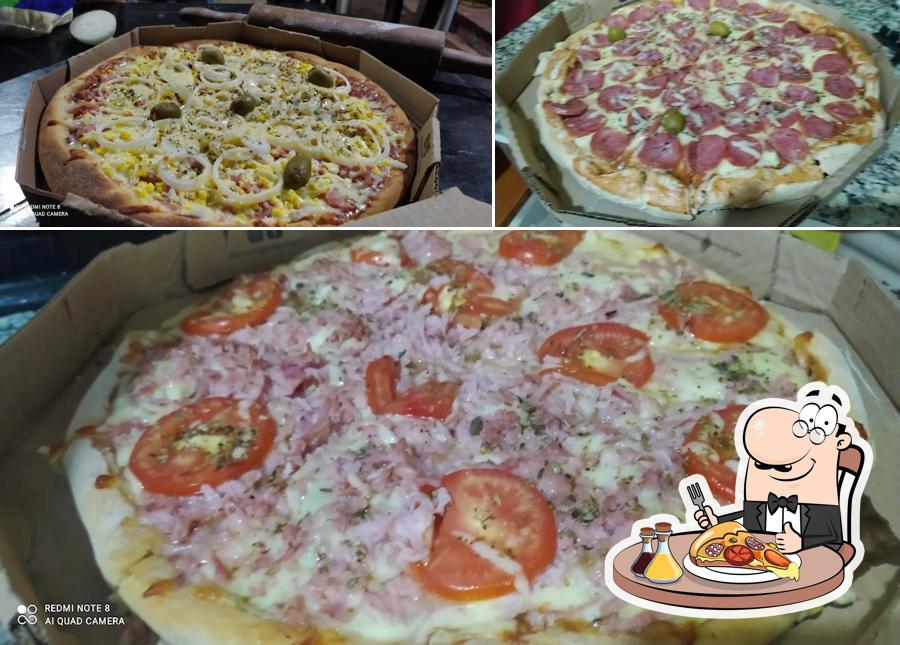 No Palladare. Restaurante. Lanchonete pizzaria, você pode degustar pizza