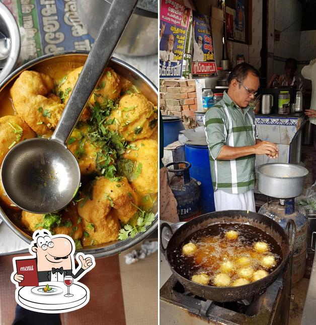 Food at Bismillah Tea Centre