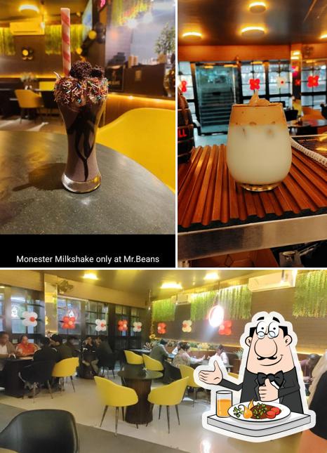 Among various things one can find food and interior at Capt's Cafe Beans The Coffee Lounge