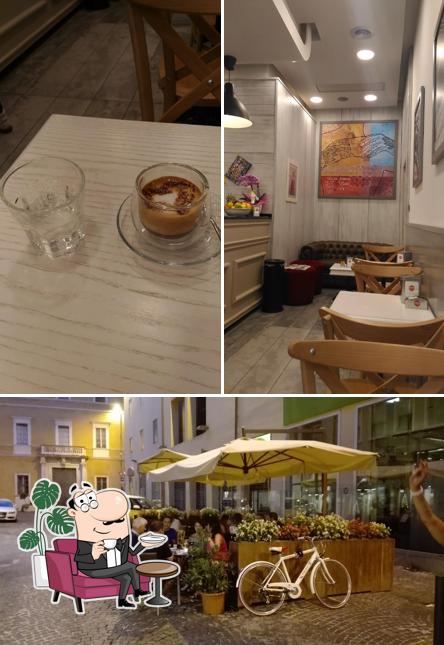 Gli interni di La Caffetteria delle Note