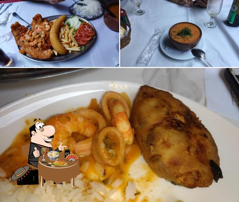 Comida em Celina's Restaurante