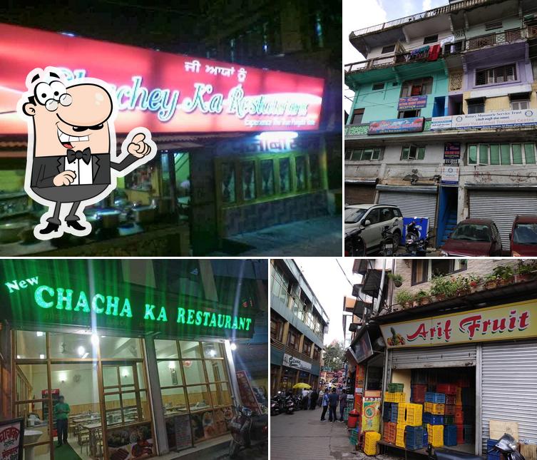 The exterior of New Chacha Ka Restaurant