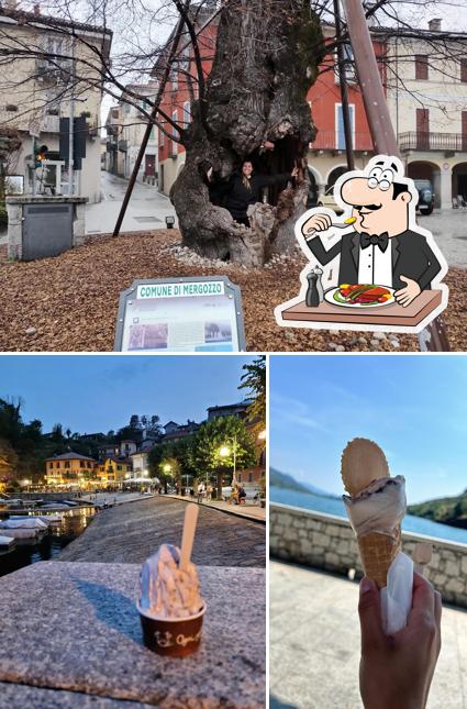 La foto della cibo e esterno di Gelateria