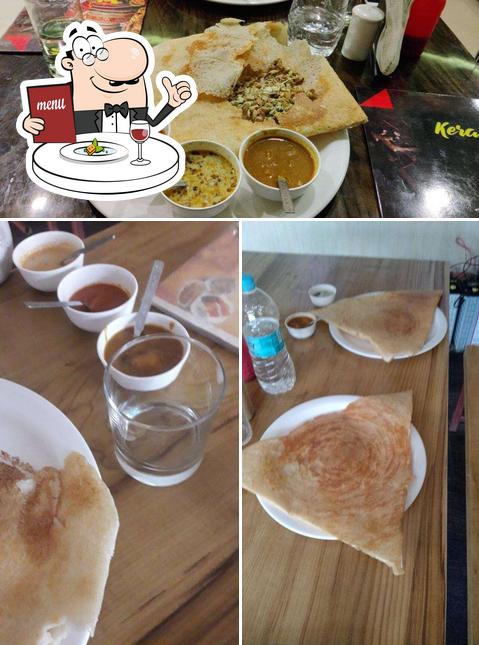 Food at Kerala Cafe