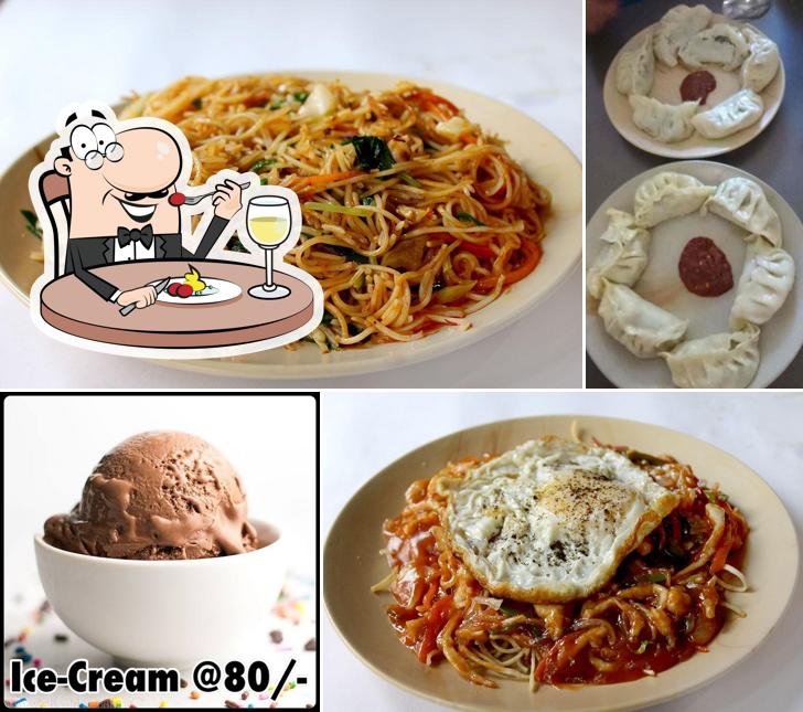 Food at Lazzat Restaurant