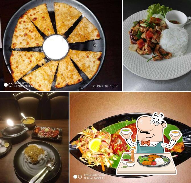 Food at Leela Family Restaurant