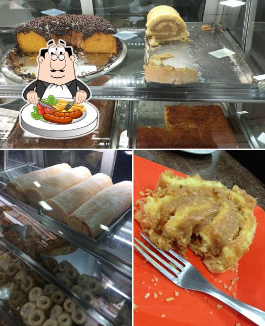 Platos en O Legítimo Rocambole de Lagoa Dourada