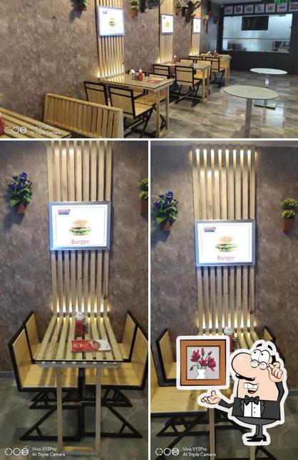 The interior of Pizza point