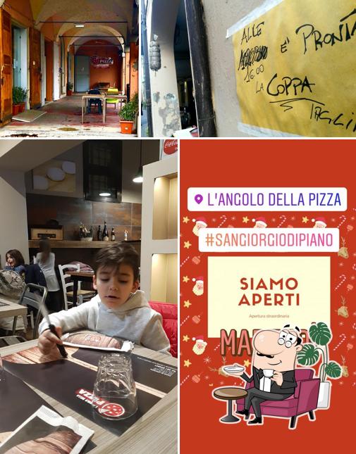 Gli interni di Pizzeria L'Angolo della Pizza