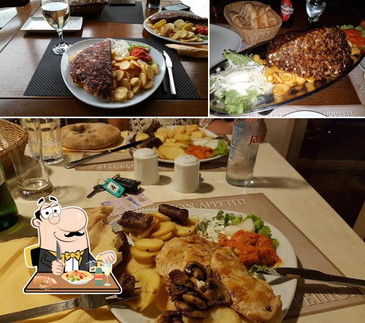 Platti al Pizzeria Laus