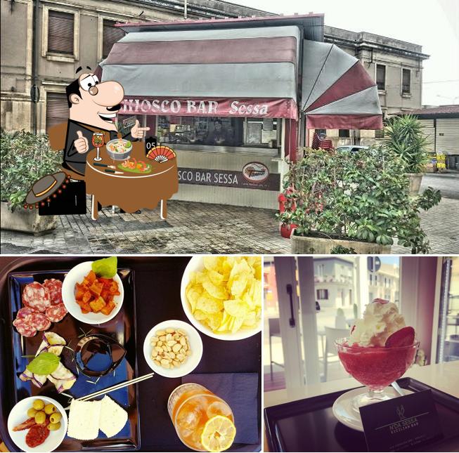 Cibo al N’da Sessa Sicilian Bar
