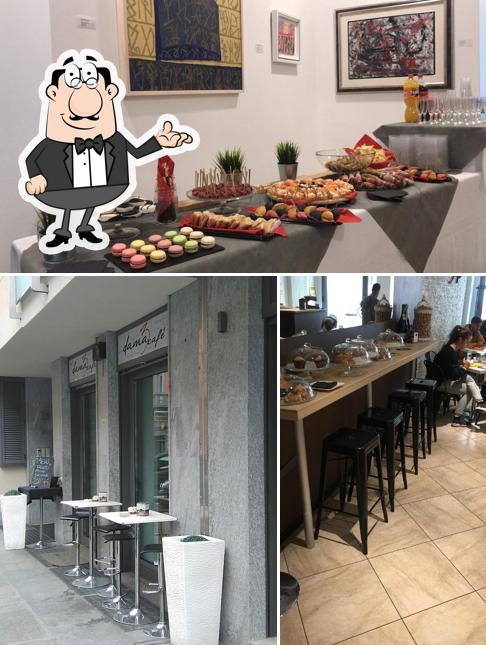 Dai un'occhiata agli interni di Dama3Cafè