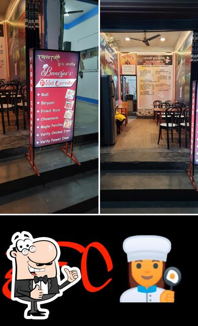 Look at the image of Banerjee's Food Corner