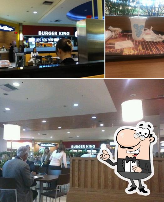 Veja imagens do interior do Burger King