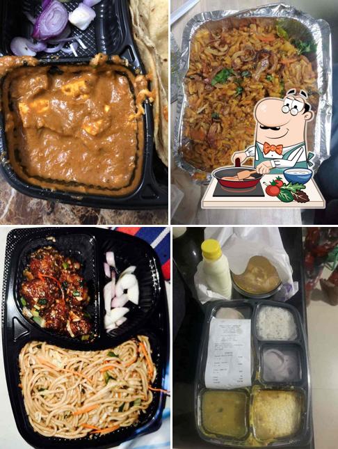 Chicken curry at Combos And Meals @99