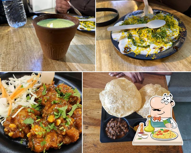 Food at Desi Drool