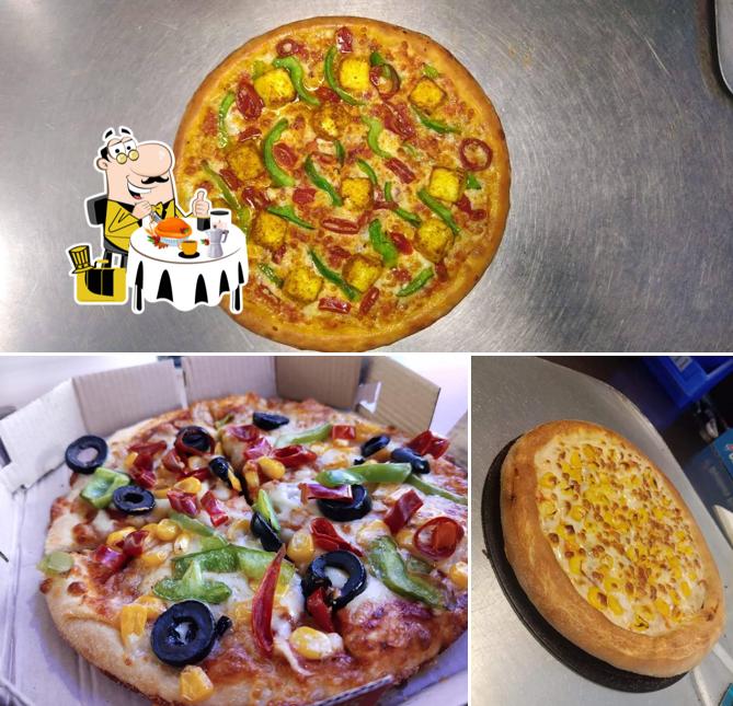 Food at Domino's Pizza Majestic, Bengaluru