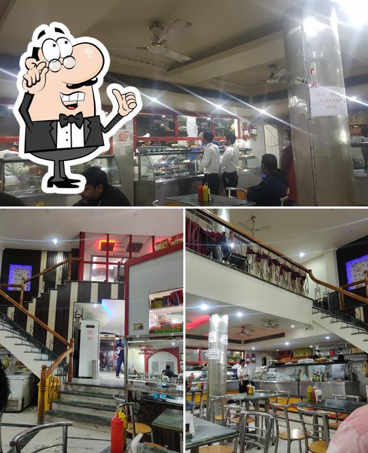 The interior of Khajuria’s Food Mall