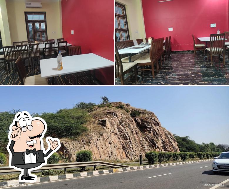 Take a look at the picture displaying interior and exterior at MANOKESH PALACE