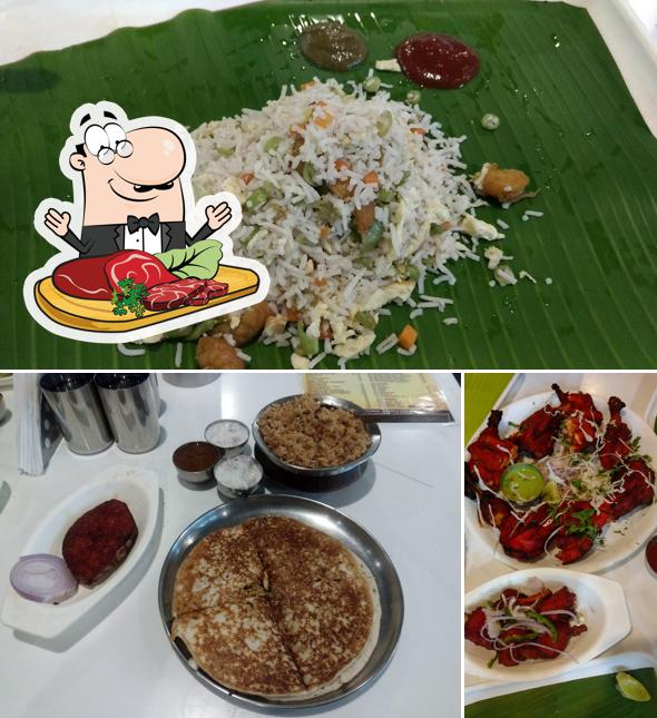 Beef carpaccio at Madurai Appu