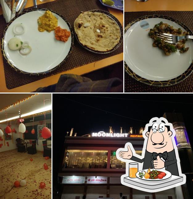 Food at MOON LIGHT RESTAURA