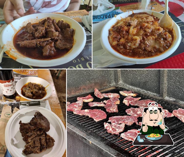 Cibo al Sagra del Cinghiale Capalbio