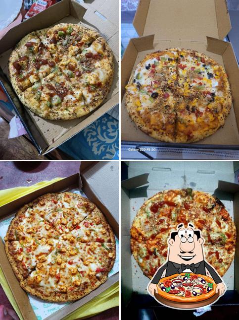 At The Pizza Train, you can get pizza
