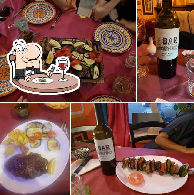 Cibo al Ristorante Argentino Donsegundo Sombra