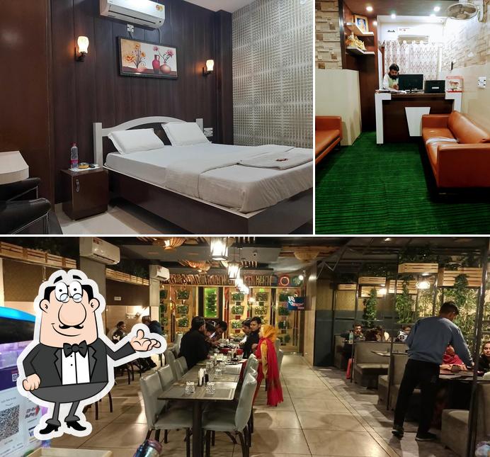 The interior of Spicy Town Hotel , Restaurant & Banquet Hall