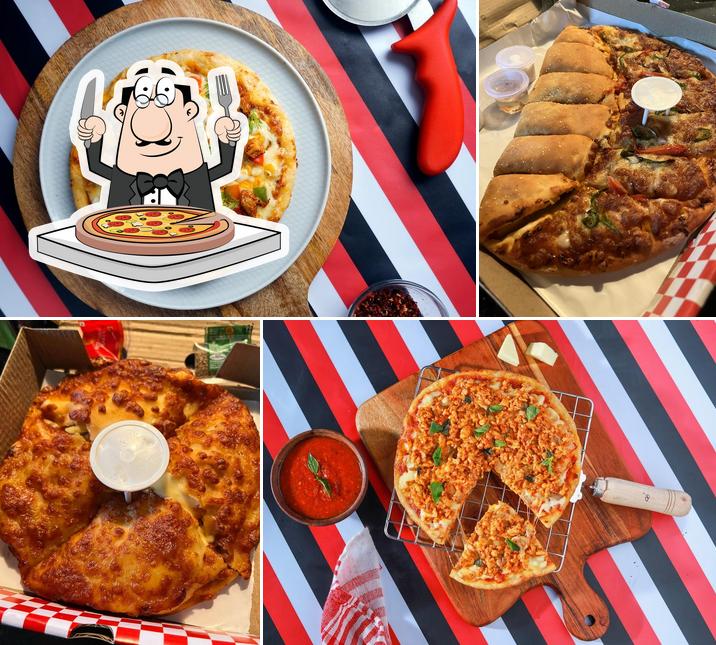 Order various variants of pizza