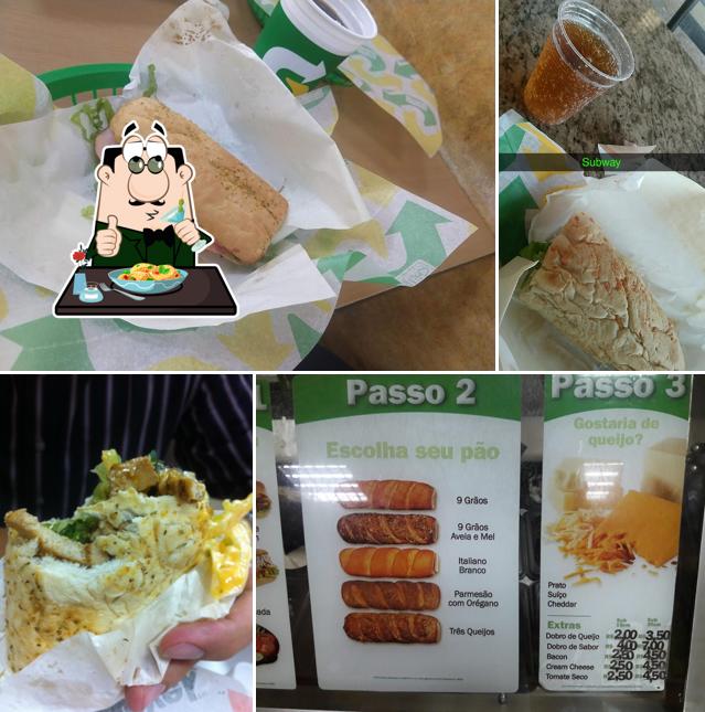 Comida em Subway