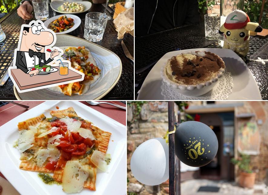 Platti al Ristorante L'Antica Fonte