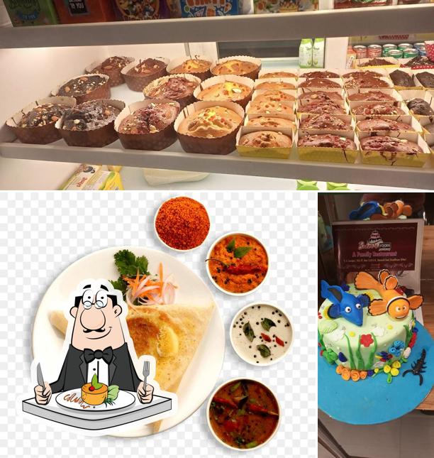 Food at Baker's Foods & Restaurant