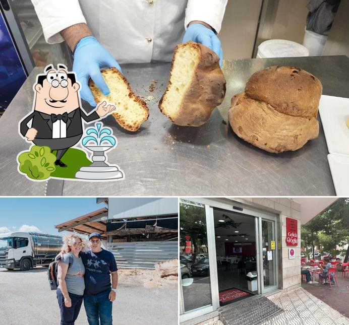 La foto di esterno e cibo da Gelida Voglia