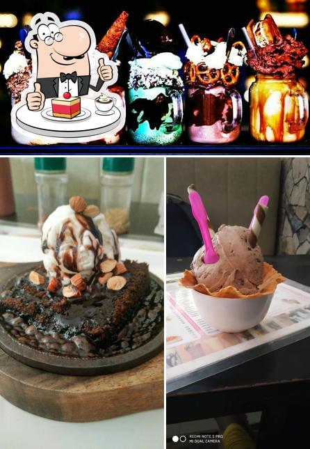 Cubes offers a selection of sweet dishes