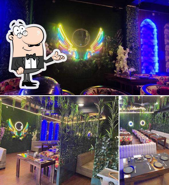 Happy Hour Restaurant is distinguished by interior and food