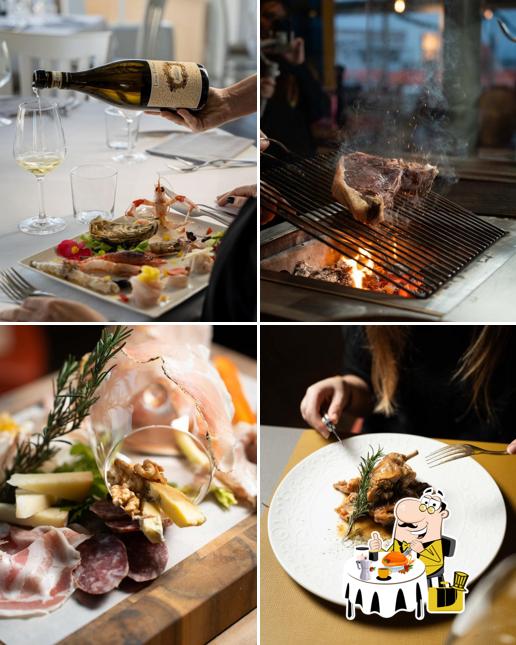 Platti al Osteria la Mucca in Spiaggia