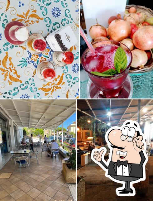 Gli interni di Porto Marina snack bar