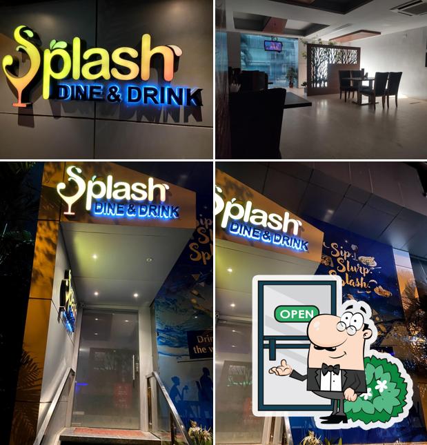 The exterior of Splash Dine & Drink Bar, SP Grand Days