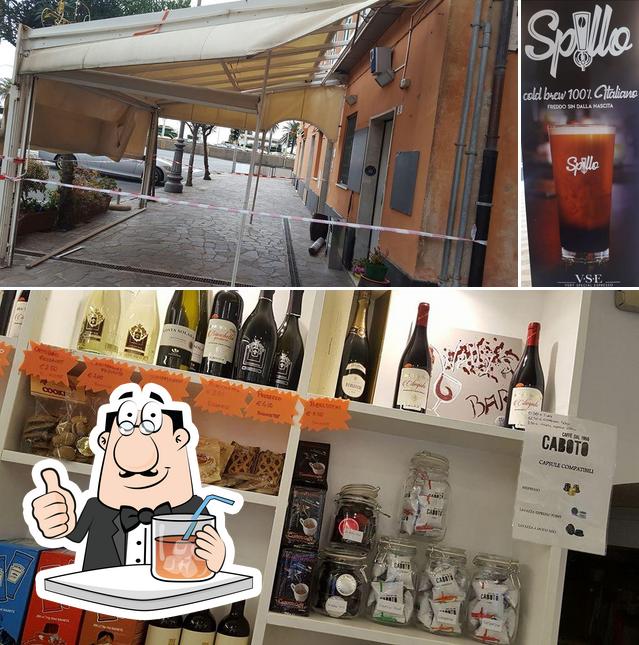 La immagine della bevanda e esterno di Caffé Ro Caffetteria Tavola Calda e Apericena