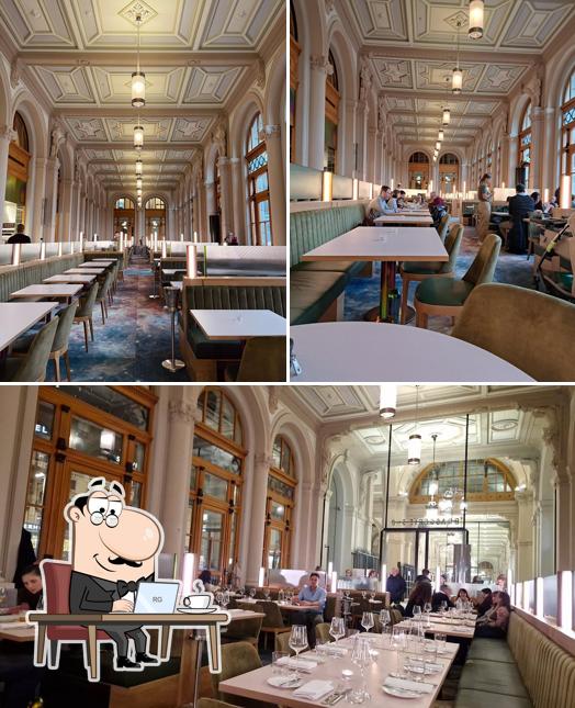 Gli interni di Brasserie Süd