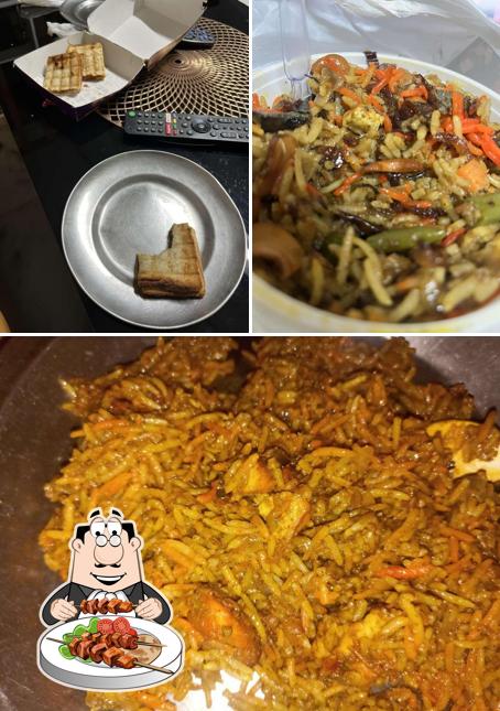 Food at Gobblers Cafe