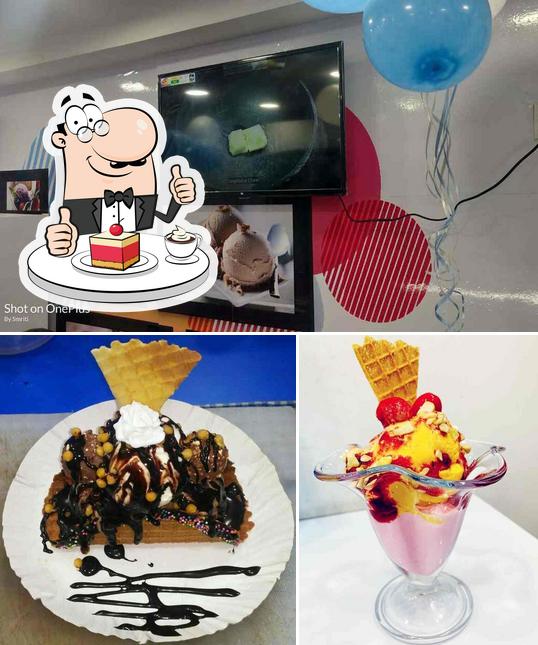 Happy Cones offers a selection of sweet dishes