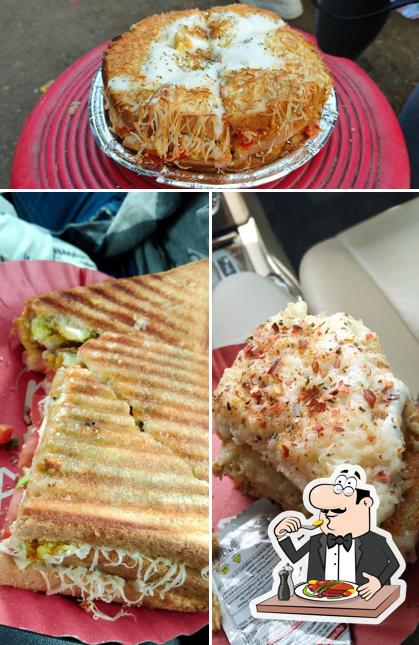 Food at Jalaram Sandwich