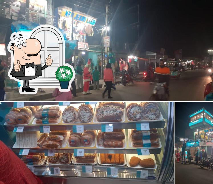 This is the image showing exterior and dessert at KATHLEEN CONFECTIONERS (SANTIPUR)