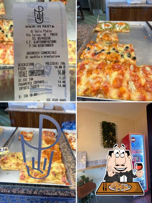 Scegli tra le svariate varianti di pizza
