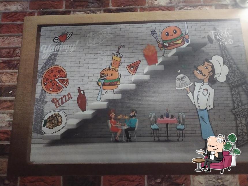 The interior of Pizza Burger Sandwich pasta GSP FOOD POINT