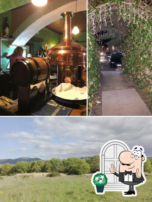 Gli esterni di Ponte delle Tavole Pizzeria Piatti tipici lucani