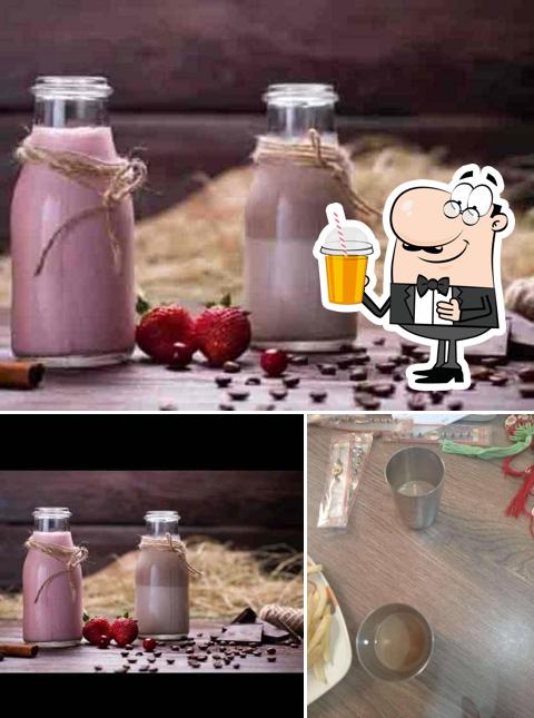 Enjoy a beverage at #Shakes